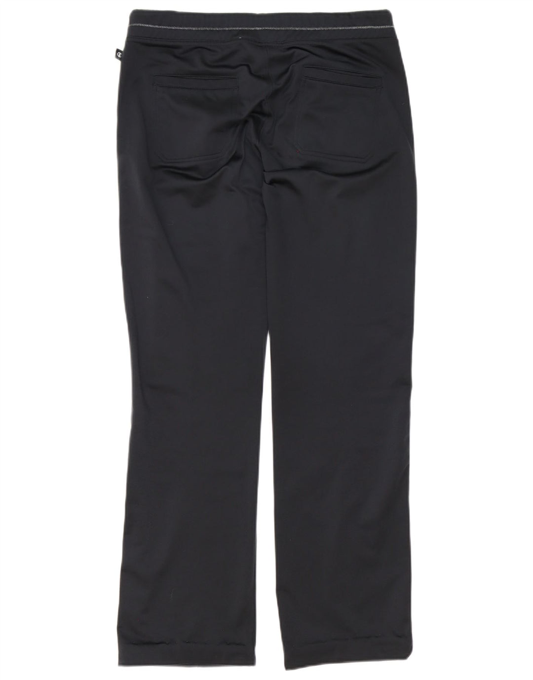 Champion Pantalones De Chándal Para Mujer UK 44 Grande Poliéster Negro