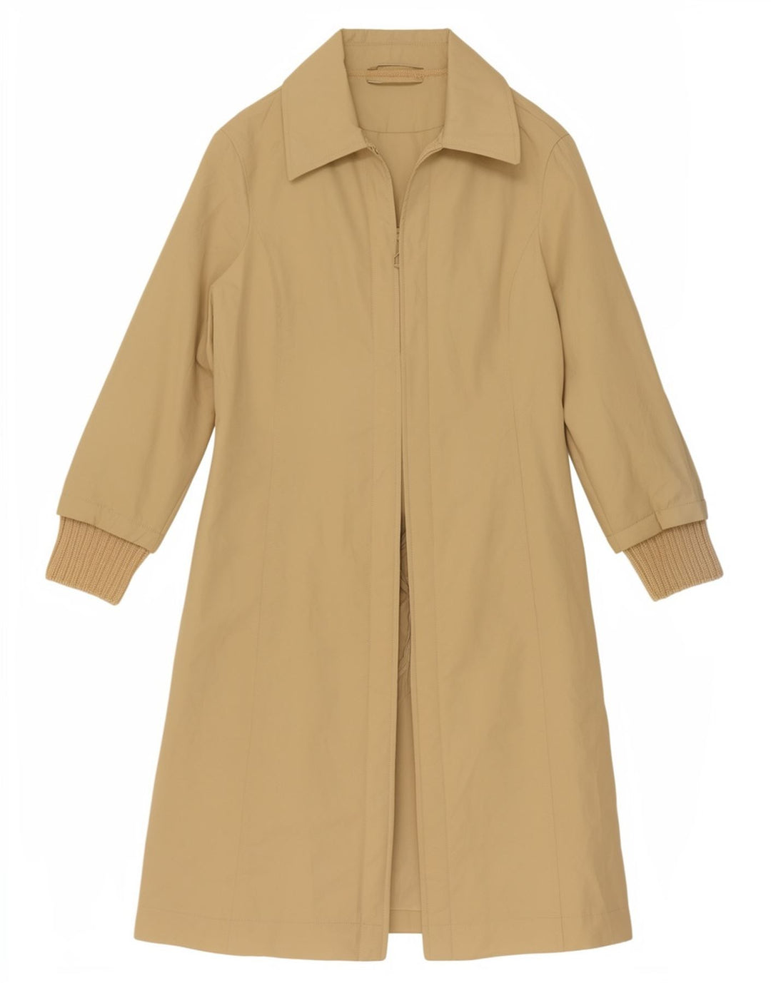 Pinko Gabardina para mujer UK 42 Poliéster beige medio