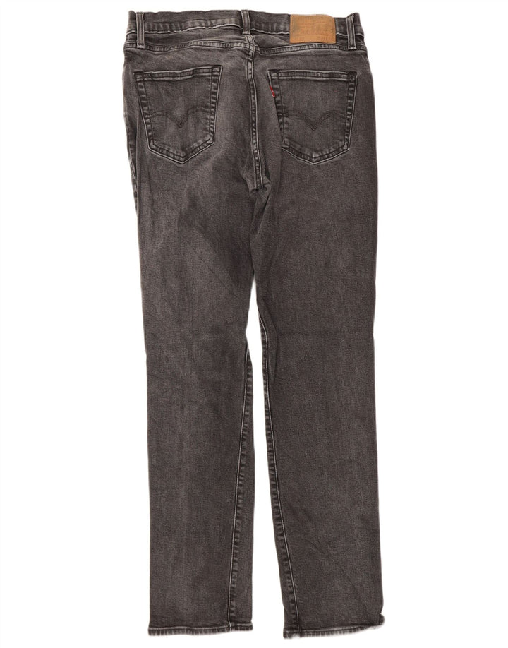 Levi's Hombre 511 Slim Jeans W34 L32 Algodón Gris