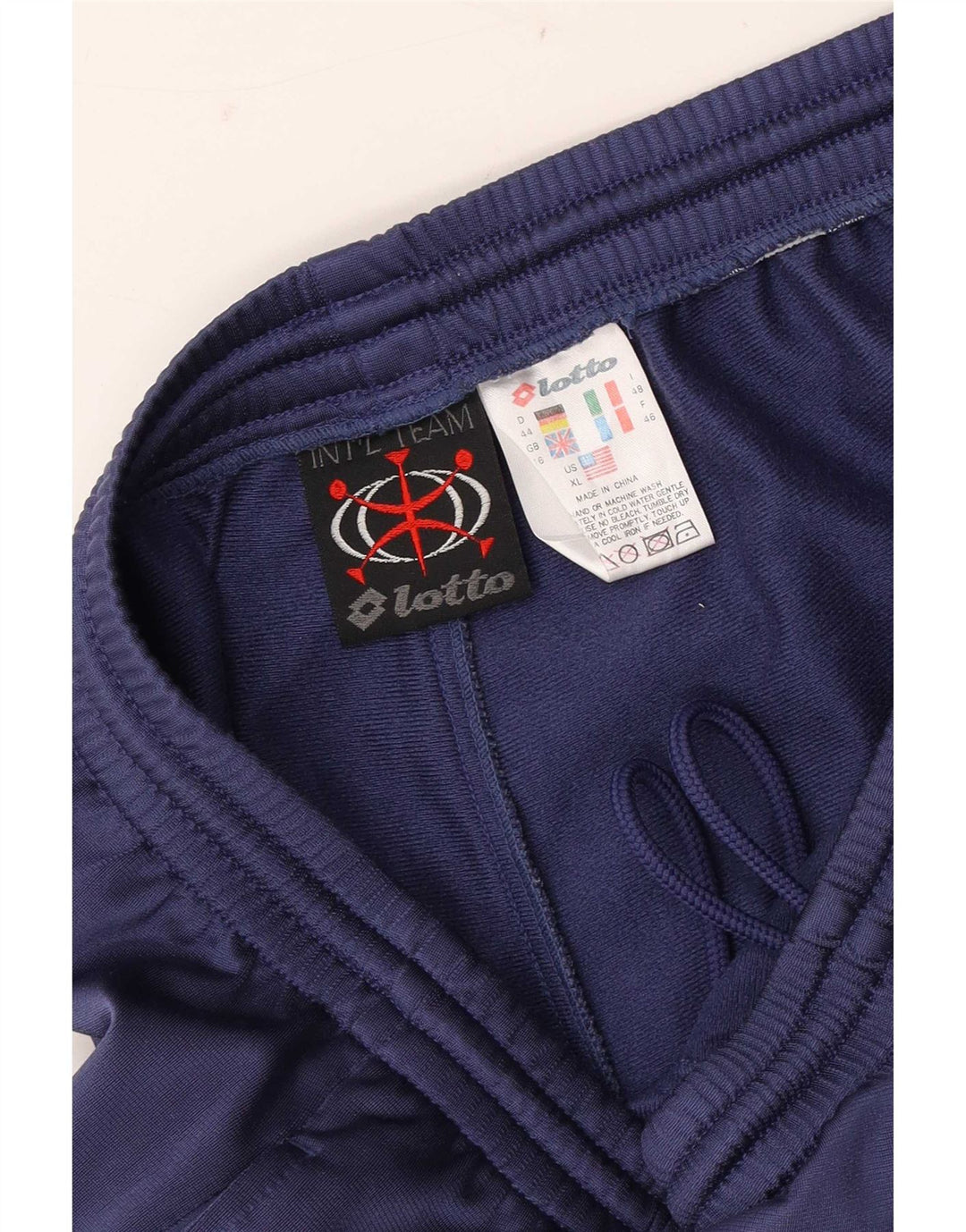 Lotto Pantalones de chándal para mujer UK 46 Large Azul marino Poliéster