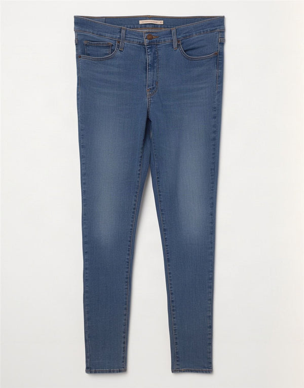 Levi's Mujer 310 Shaping Super Skinny Jeans W32 L32 Algodón Azul