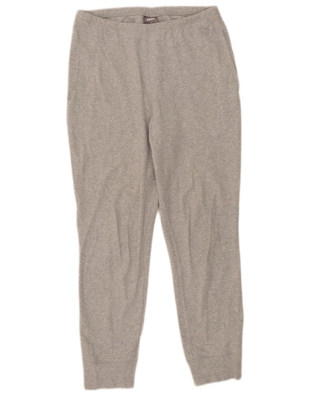 Puma Pantalones de chándal para mujer Joggers UK 44 Gris medio moteado