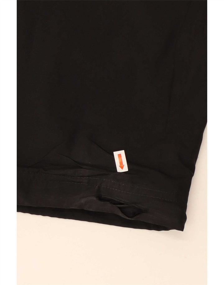 Puma Pantalones De Chándal Para Hombre Grande Negro Colorblock Poliéster