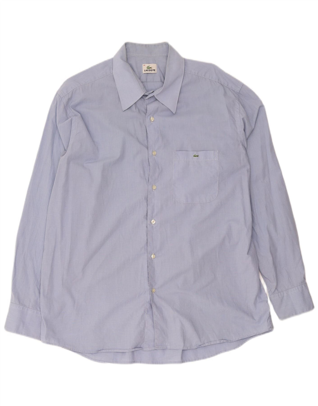 Camisa Lacoste Hombre Talla 46 2XL Azul