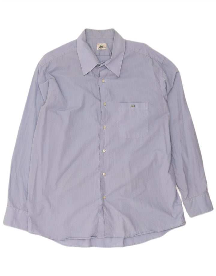 Camisa Lacoste Hombre Talla 46 2XL Azul