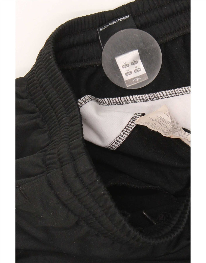 Umbro Hombre Pantalones De Chándal Joggers Medium Negro Colorblock Poliéster