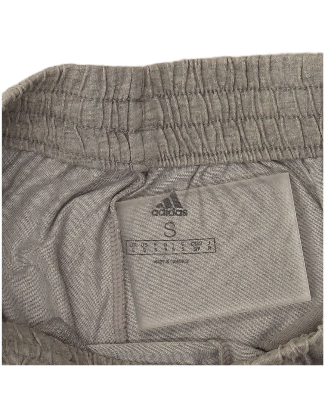 Adidas Hombre Pantalones Cortos Deportivos Pequeño Gris