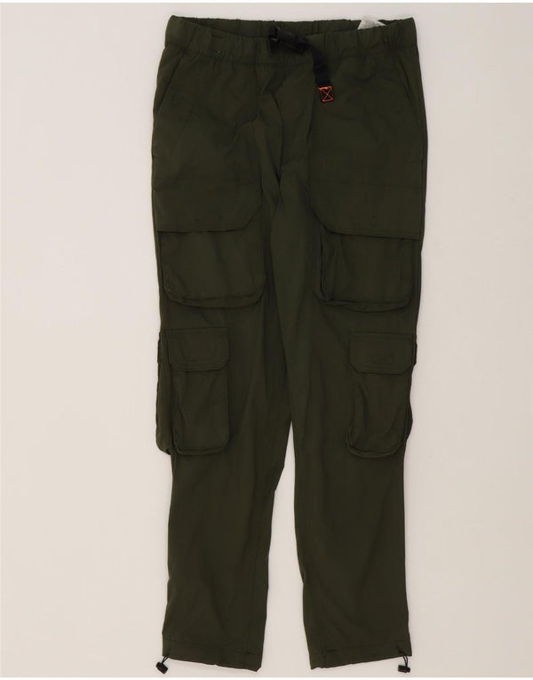 Jack & Jones Pantalones cargo rectos para hombre Small W29 L27 Nylon verde