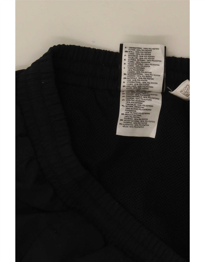 Pantalones cortos deportivos Adidas para hombre Poliéster color block azul marino medio