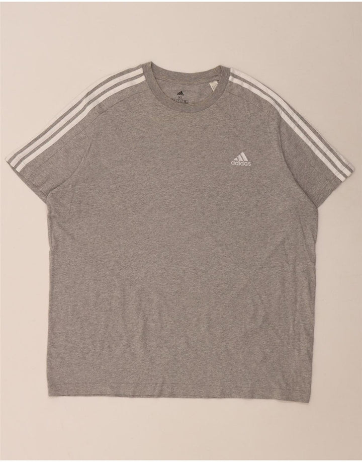 Adidas Camiseta Hombre Top XL Gris Algodón