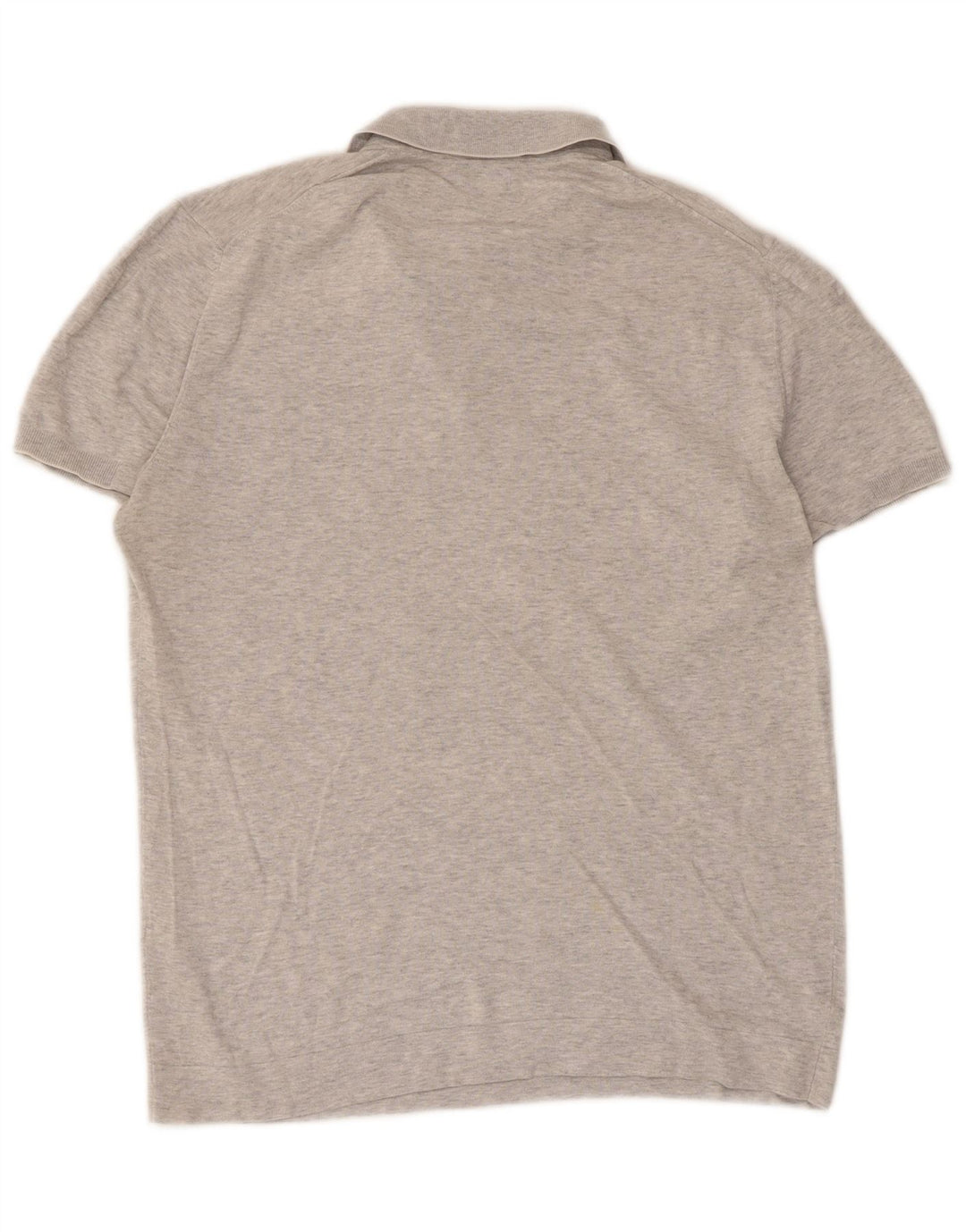 Polo Massimo Dutti Hombre Gris Medio Moteado