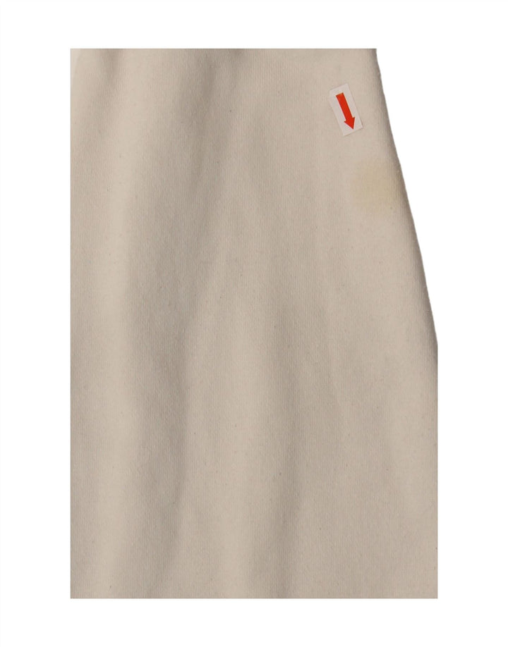 RUSSELL ATHLETIC Jersey con capucha gráfica para hombre Algodón blanco mediano