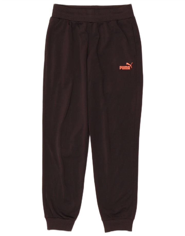 PUMA Pantalón de chándal para niño Joggers 11-12 años Negro Poliéster