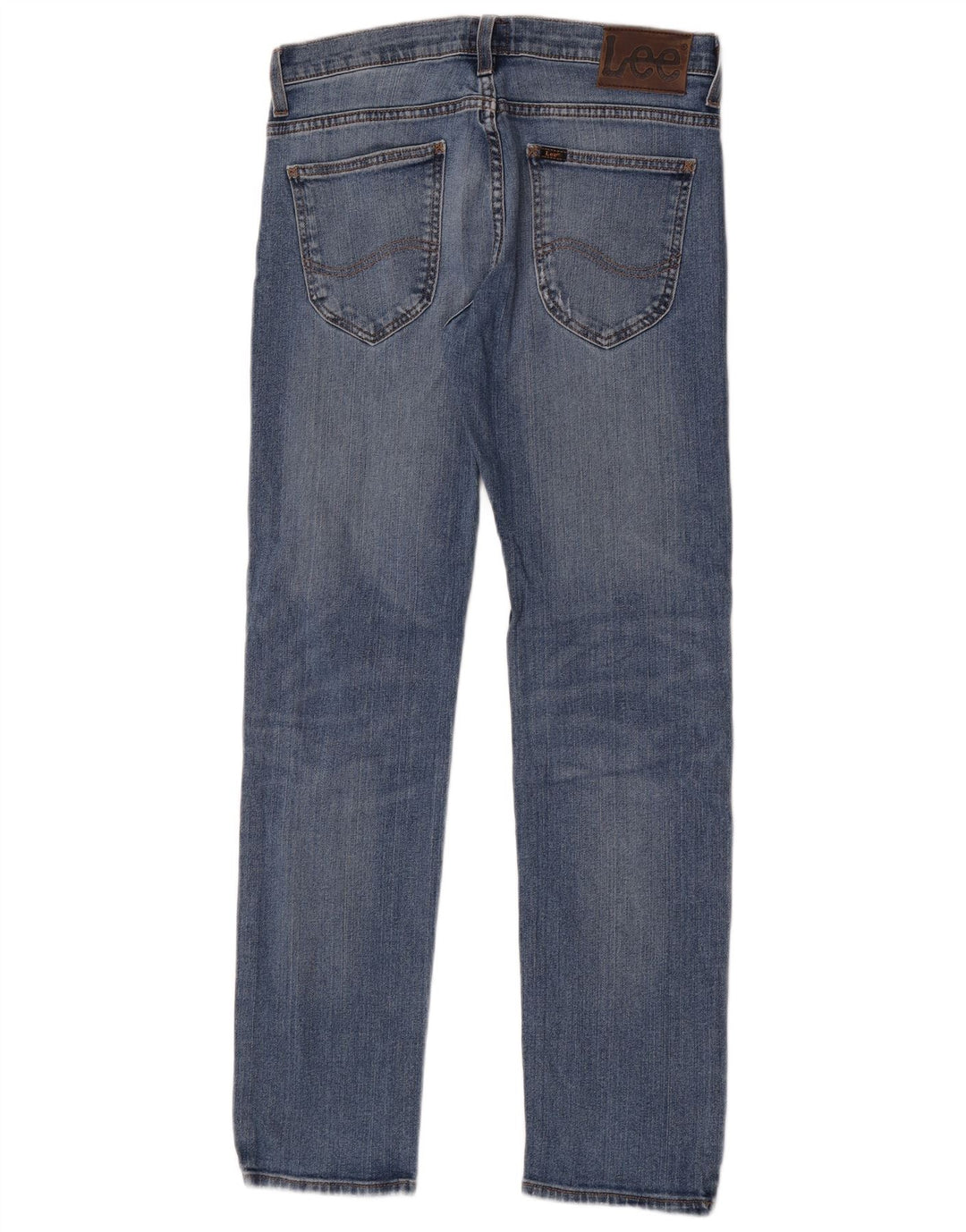 Vaqueros Lee Powell Slim para Hombre W30 L32 Algodón Azul