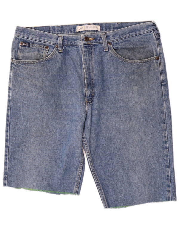 Lee Pantalones cortos vaqueros de corte regular para hombre W38 XL Algodón azul