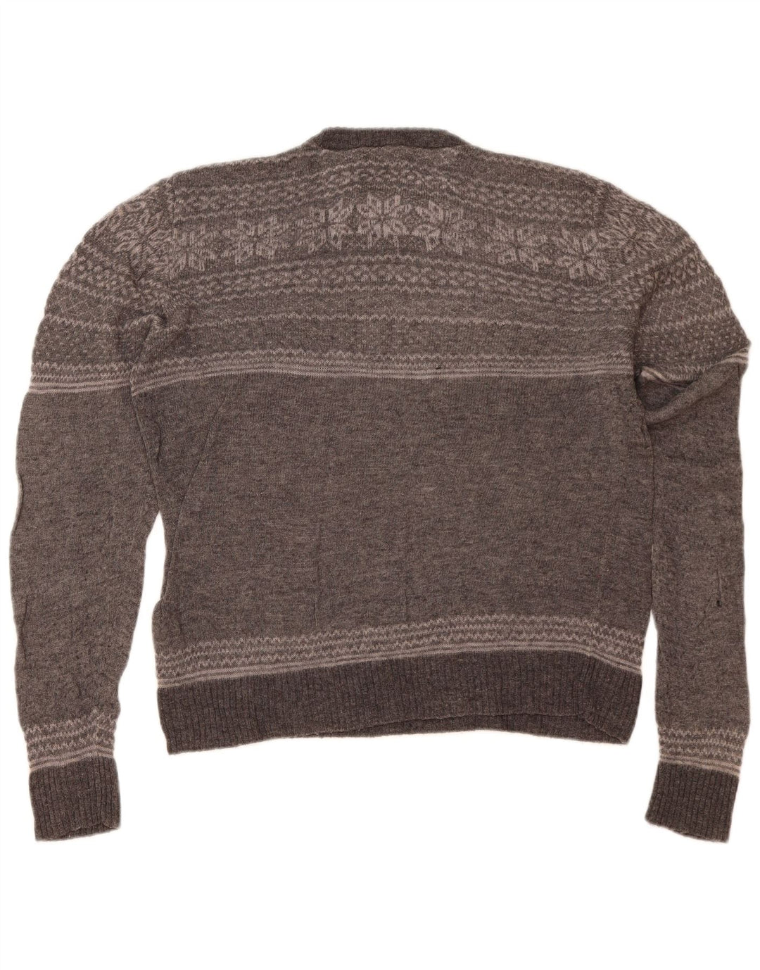 Marks & Spencer Suéter de cuello redondo para mujer UK 44 Gris medio