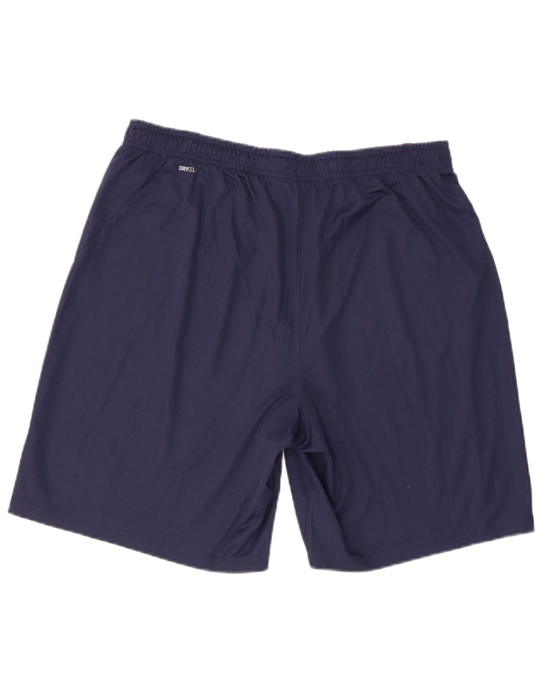Puma Pantalones cortos deportivos para hombre grande poliéster azul marino