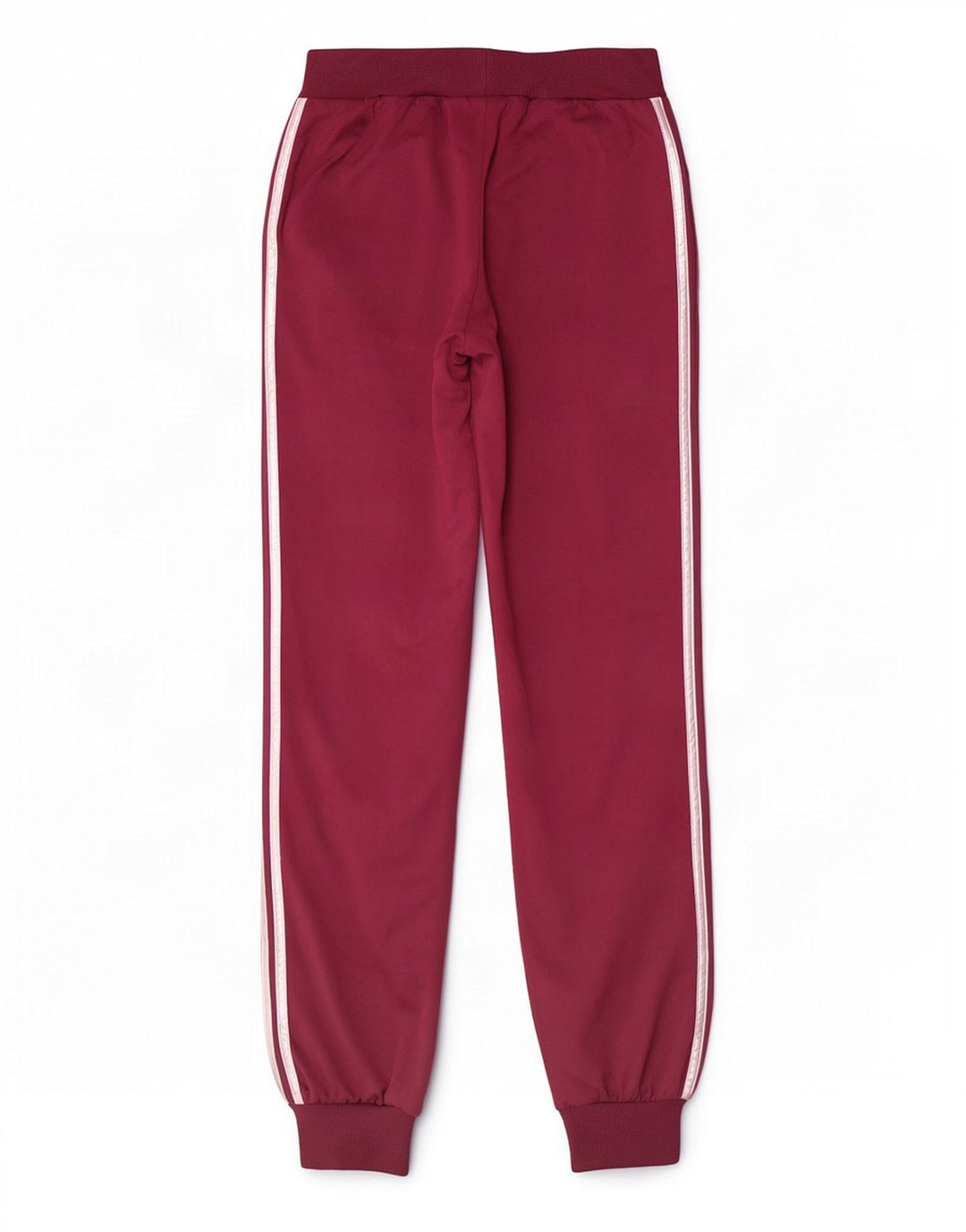 Adidas Mujer Chándal Pantalones Joggers UK 40 Grande Granate Poliéster