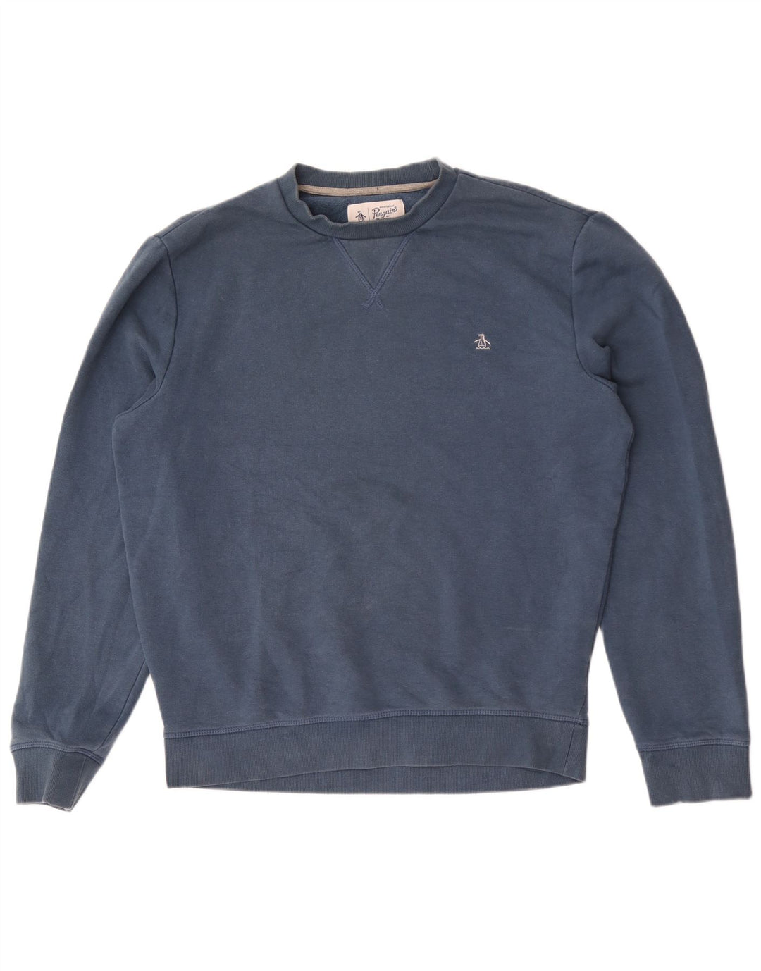 Penguin - Sudadera para hombre, color azul, talla grande, algodón