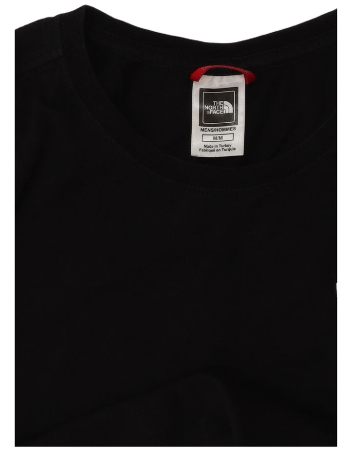 The North Face Hombre Camiseta Gráfica Top Medium Negro