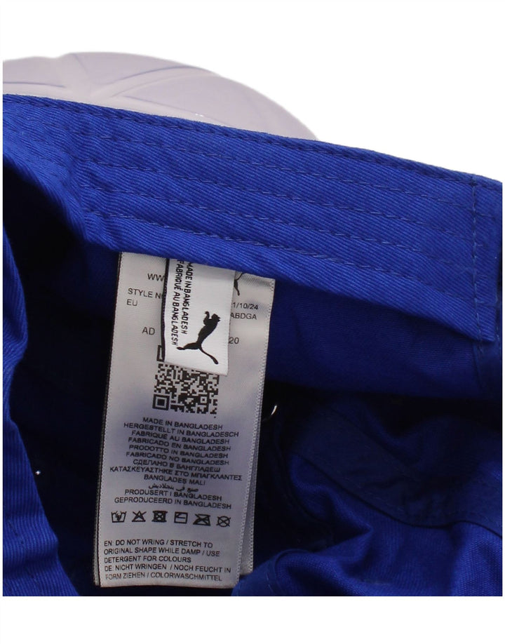 Gorra de béisbol Puma para niño, talla única, algodón azul