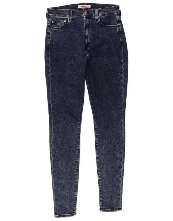 Tommy Hilfiger Vaqueros pitillo de talle alto Sylvia para mujer W32 L34 Algodón azul
