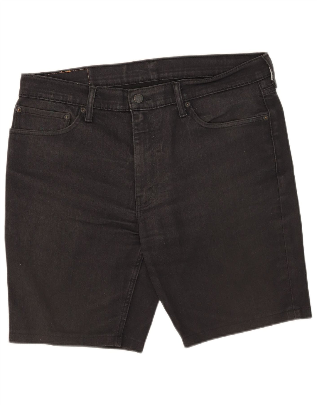 Levi's Mens 511 Denim Shorts W36 Grande Algodón Negro