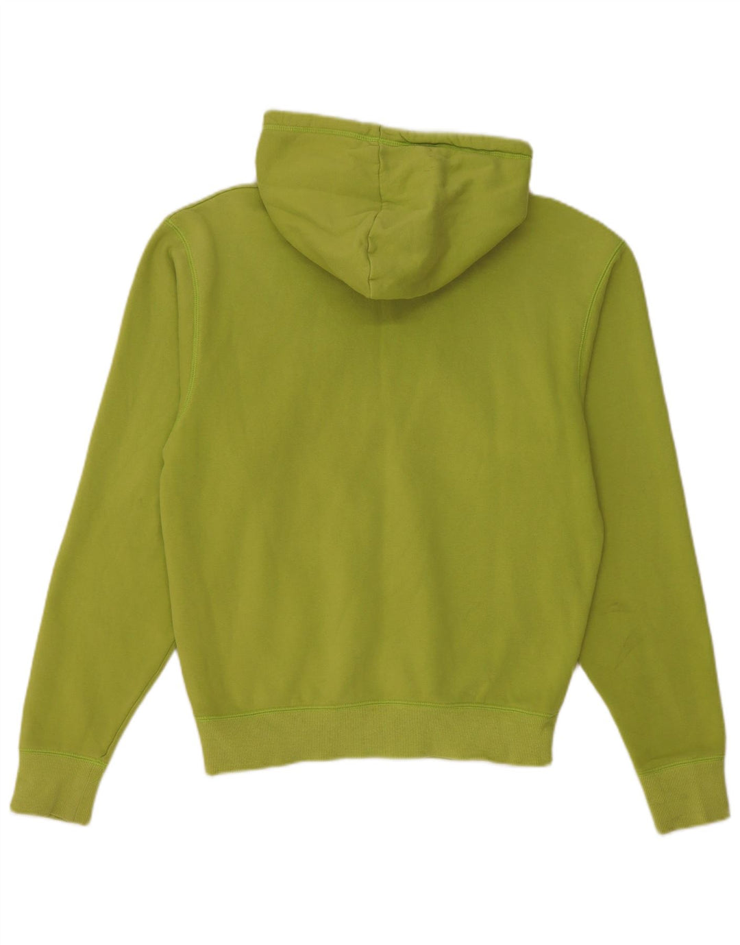 CHAMPION Jersey con capucha extragrande para mujer UK 10 Small Green Cotton