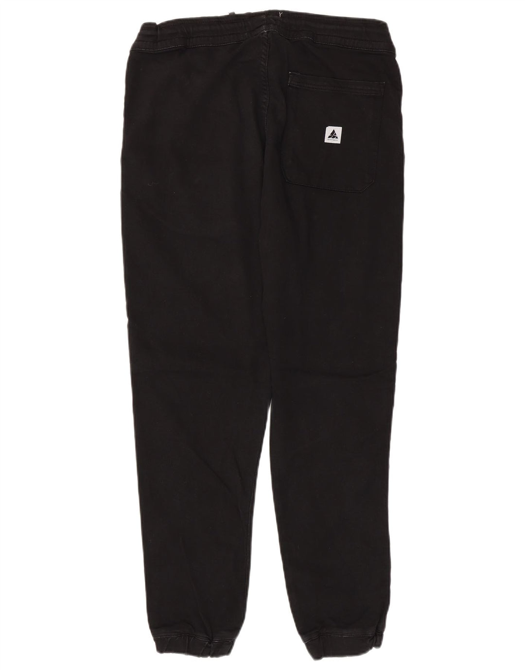 Zara Hombre Pantalones De Chándal Joggers Medium Negro Algodón
