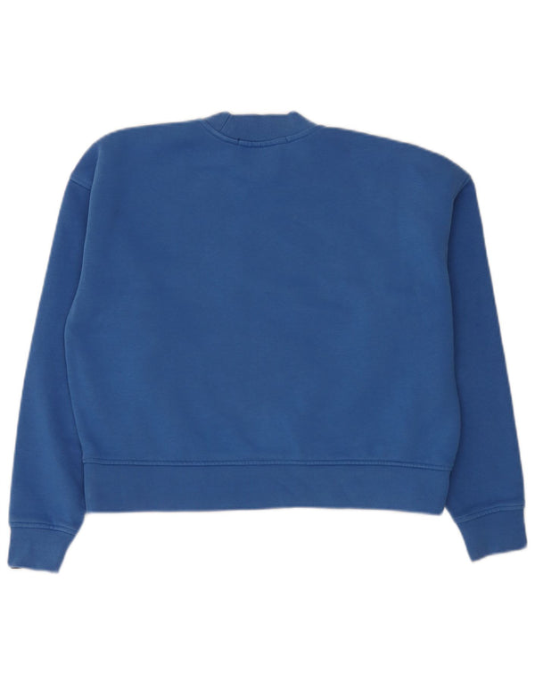 Scotch & Soda - Sudadera extragrande con gráfico para mujer, talla S, color azul