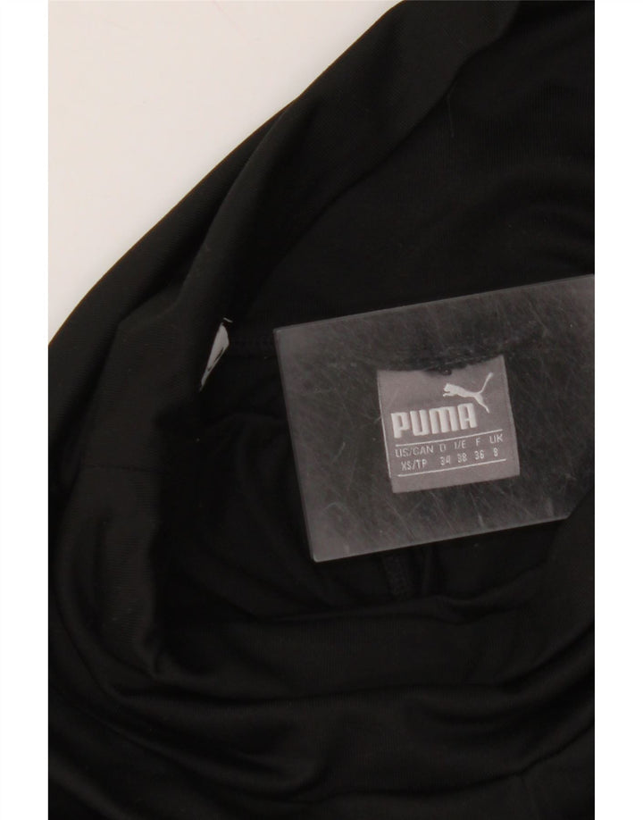 PUMA Leggings gráficos para mujer UK 8 Small Black Colorblock