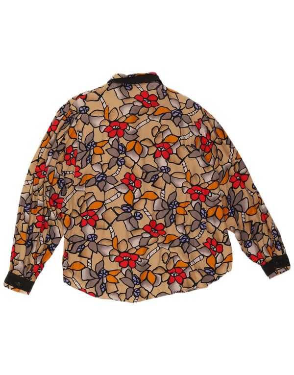 Camisa para mujer Insieme UK 44 Mediana Multicolor Floral