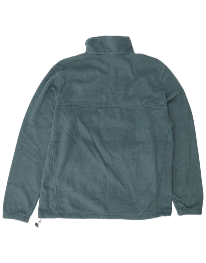 Columbia Chaqueta polar para hombre Reino Unido 40 Poliéster verde grande