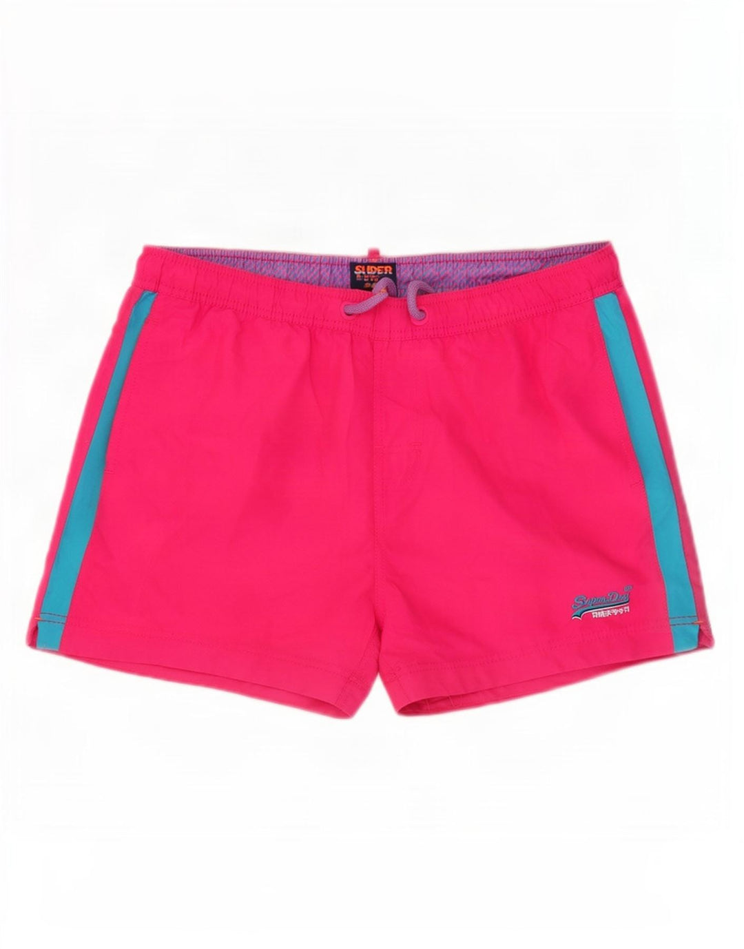 Superdry Bañador Hombre XL Rosa Colorblock Poliéster