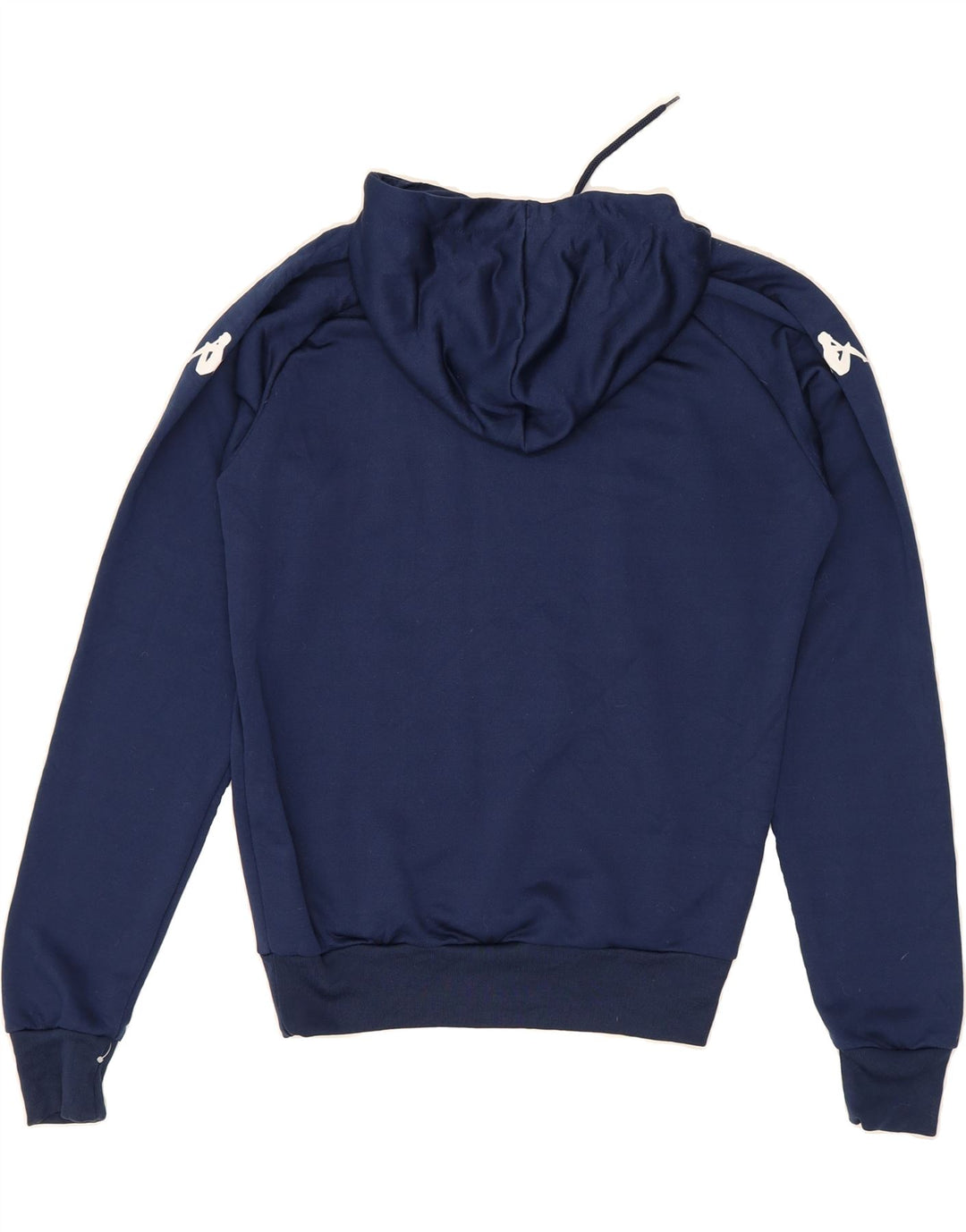 KAPPA Mens Hoodie Jumper XS Navy Blue Polyester Vintage Kappa and Second-Hand Kappa from Messina Hembry 