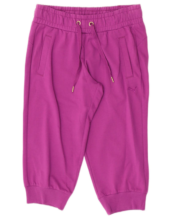Puma Mujer Capri Chándal Pantalones Joggers Mediano Púrpura