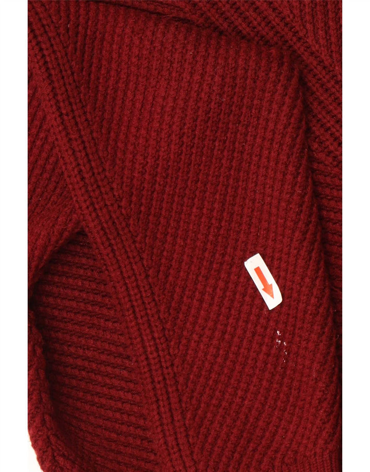 Marks & Spencer - Cárdigan autógrafo para mujer, talla M, viscosa roja, Reino Unido 40