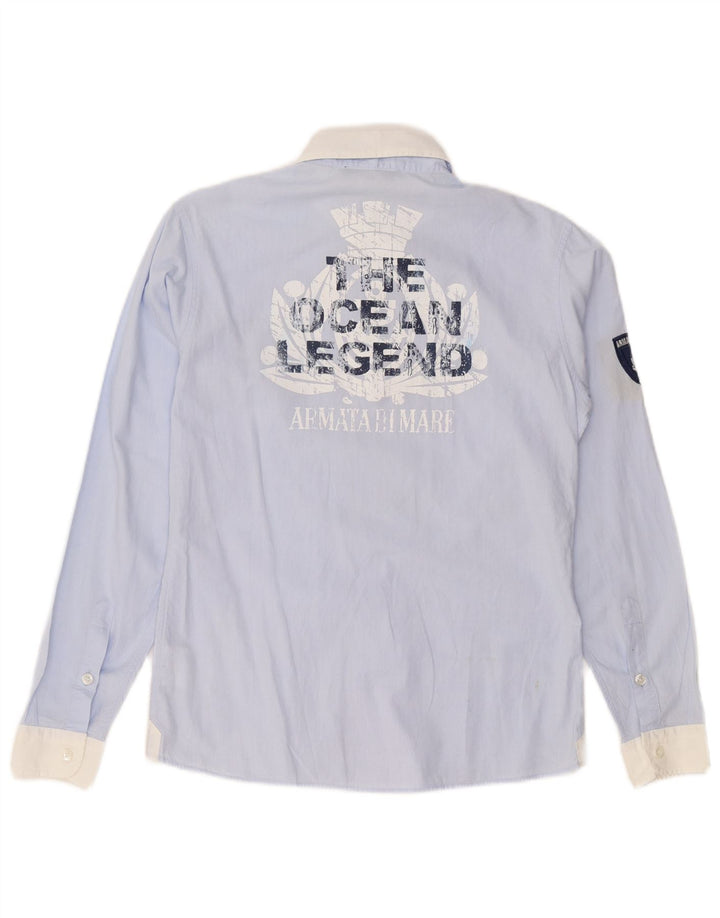 Armata Di Mare Camisa gráfica para niño 13-14 años XL Algodón azul