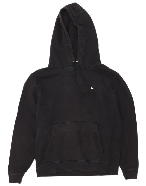 Jack Wills Sudadera con capucha para hombre XL Algodón negro
