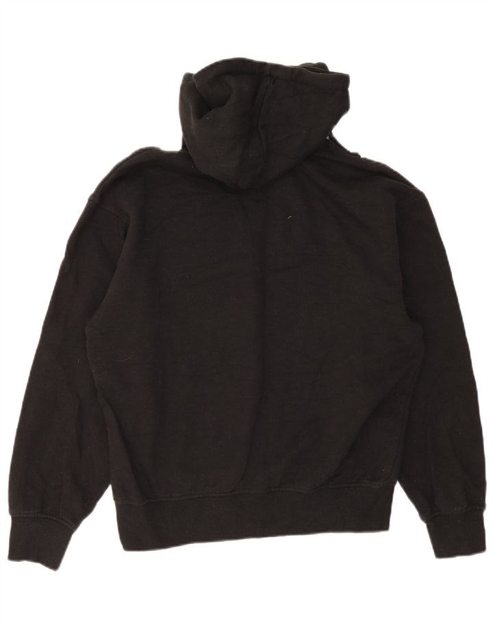 Zara Mujer Sudadera con Capucha Extragrande UK 10 Small Black