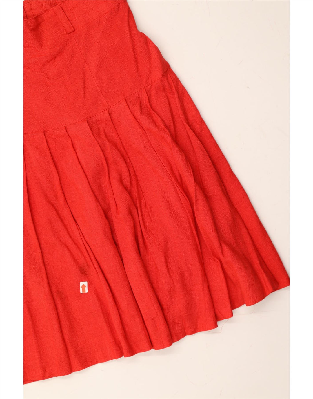 LOUIS LONDON Womens A-Line Skirt W34 Large Red Vintage Louis London and Second-Hand Louis London from Messina Hembry 