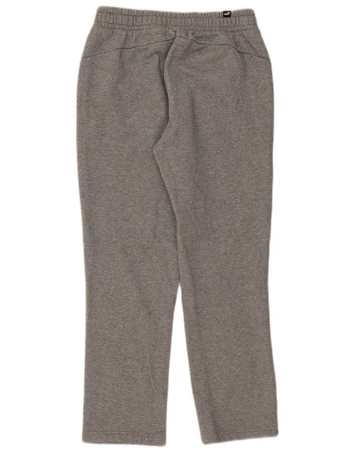 Puma Pantalones de chándal para mujer UK 12 Algodón gris medio