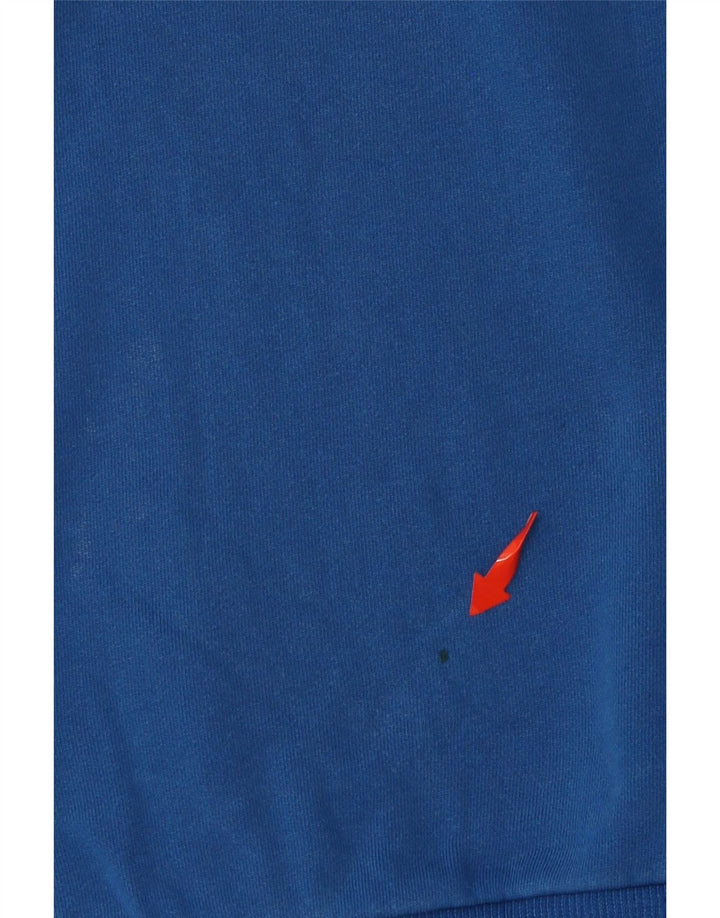 DIESEL Sudadera Gráfica De Algodón Azul Medio Hombre