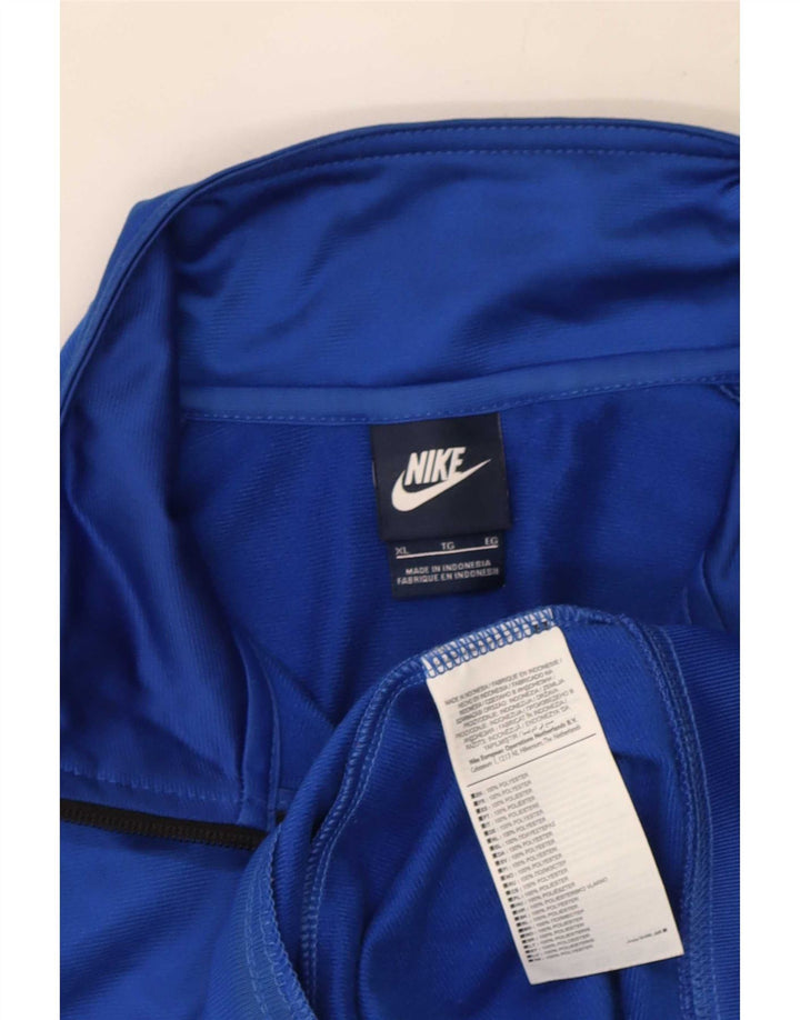 Nike Hombre Chándal Top Jacket XL Azul Colorblock Poliéster
