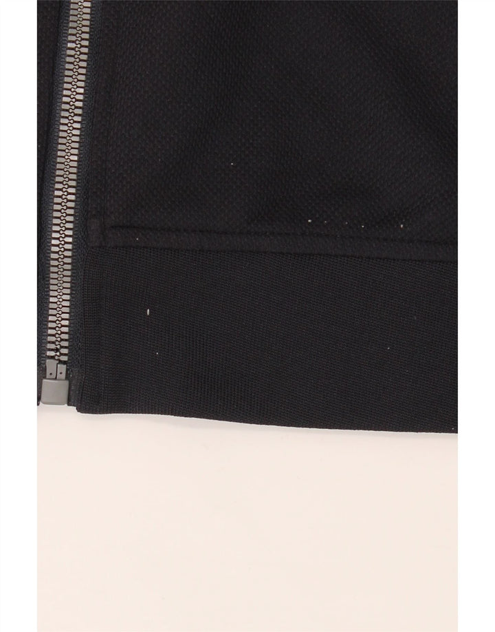 Zara Hombre Chándal Top Chaqueta Mediana Poliéster Negro