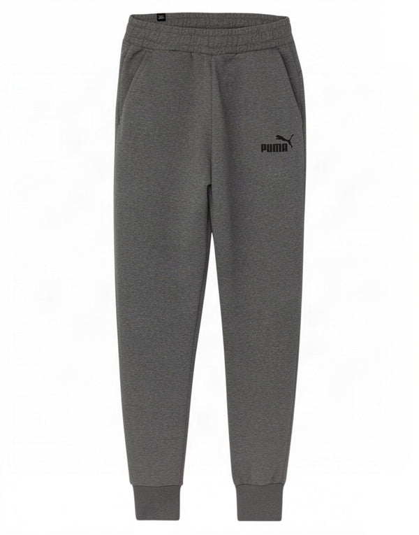 Puma Pantalones De Chándal Para Hombre Joggers Small Gris Algodón