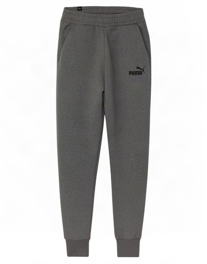 Puma Pantalones De Chándal Para Hombre Joggers Small Gris Algodón