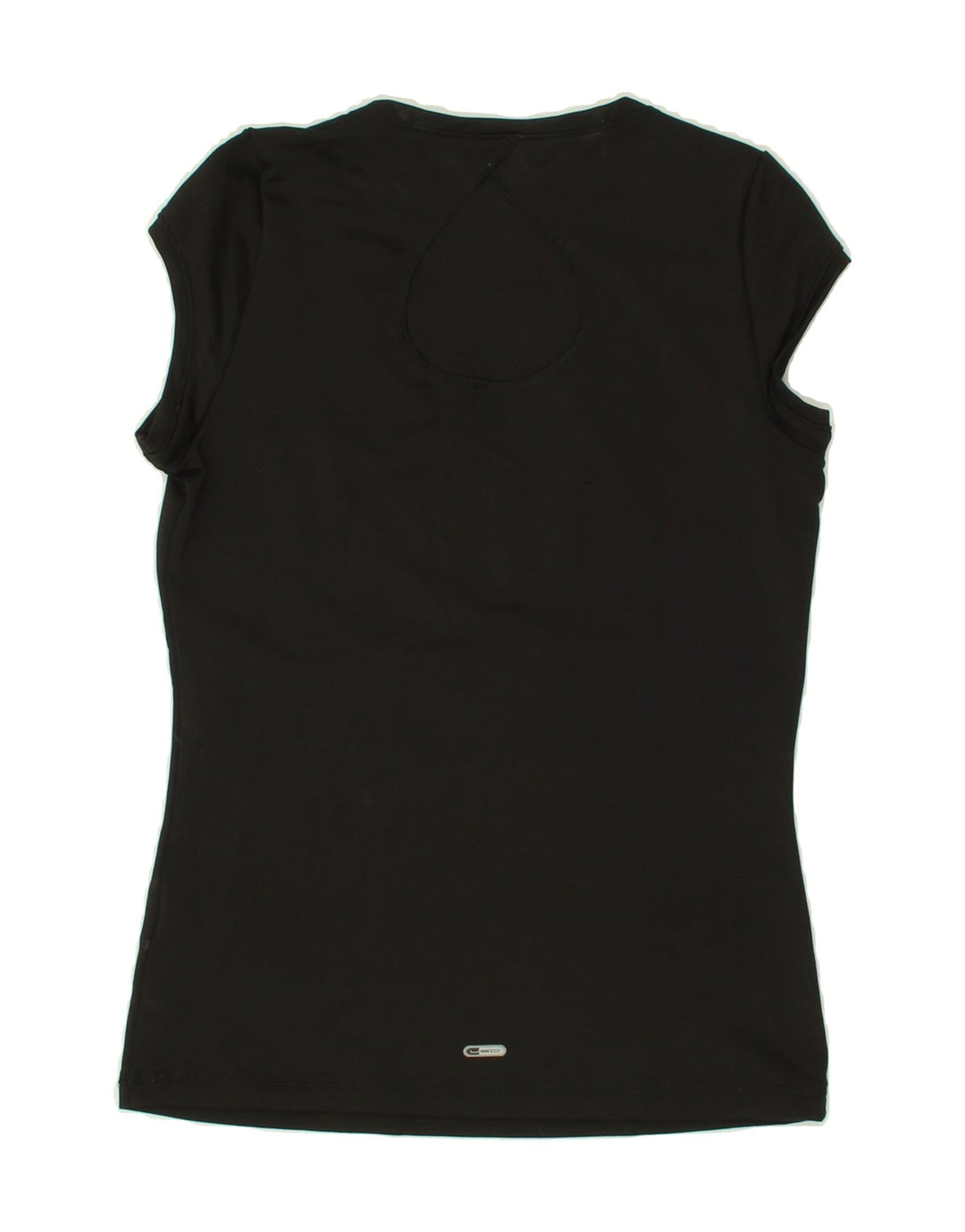 PUMA Womens T-Shirt Top UK 10 Small Black Polyester Vintage Puma and Second-Hand Puma from Messina Hembry 