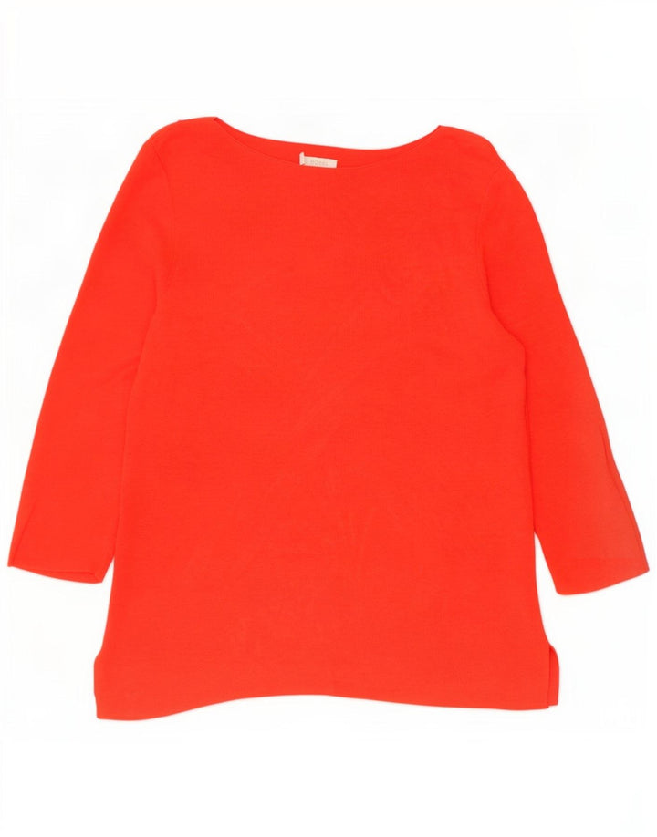Hobbs Top Mujer Manga 3/4 UK 44 Viscosa Roja Grande