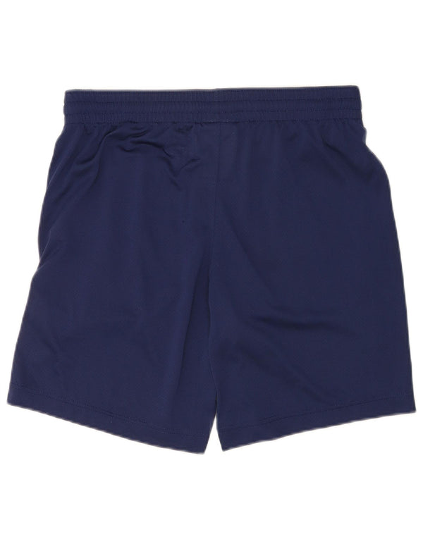Champion Shorts deportivos gráficos para hombre Poliéster azul marino mediano